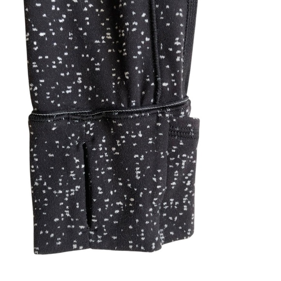 Lululemon Run Briskly 1/2 Zip Top 4 Magnetized Jacquard Black Speckled - Picture 9 of 16